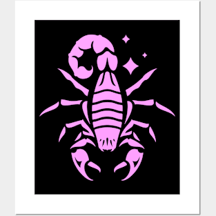 Vintage Scorpio Zodiac Symbol // Proud Scorpio Horoscope Sign Astrology Posters and Art